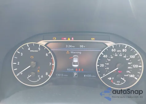 2025 Nissan Altima Sr Awd from USA, damaged, VIN 1N4BL4CW5SN357158